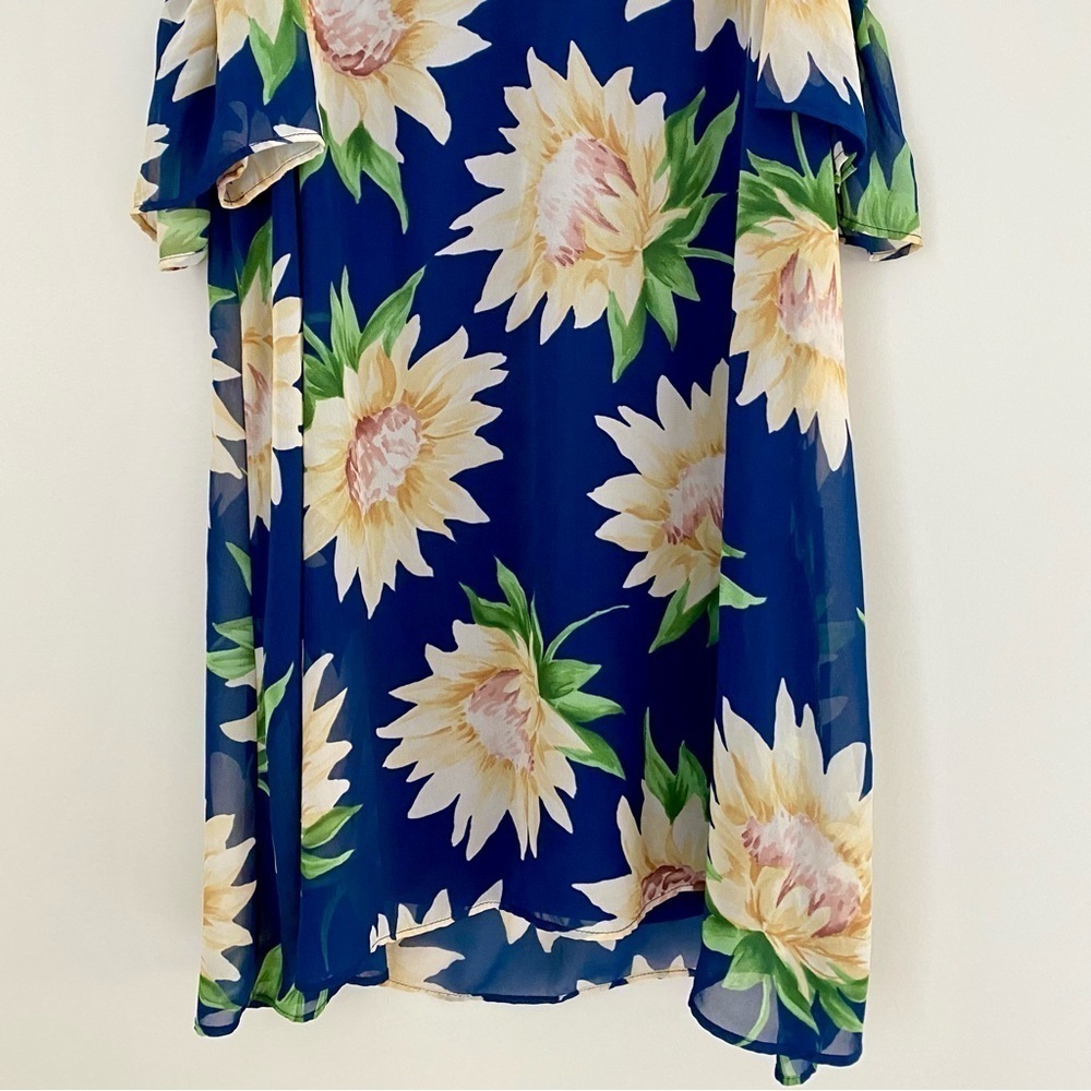 Show Me Your Mumu Birdie Sunflower Dreams Ruffle Dress XS - Picture 9 of 16